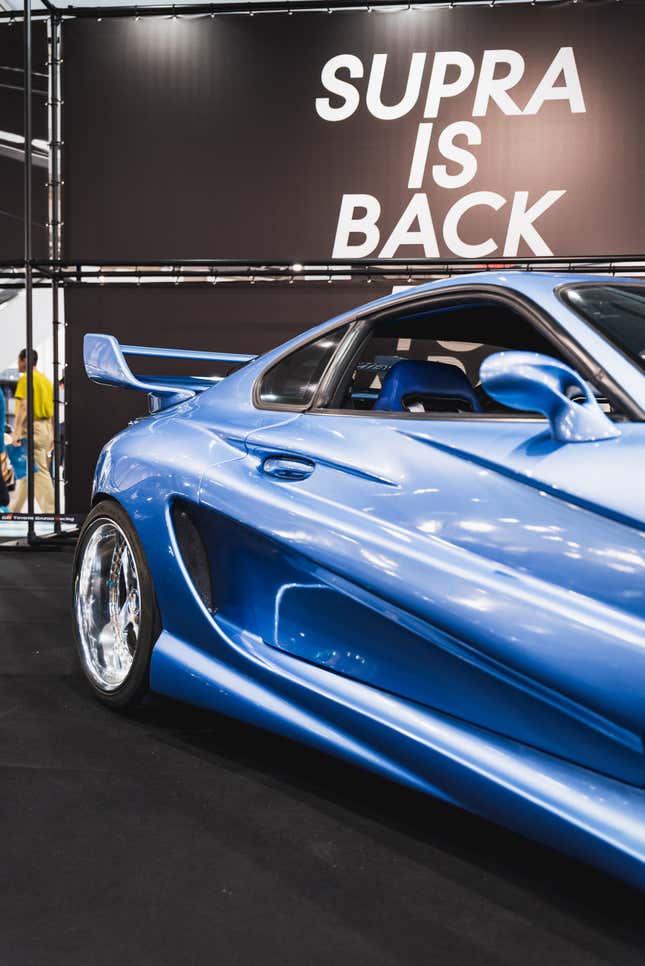 Image for article titled Toyota Brought the Most Iconic Modified Supras to Celebrate the 2020 Supra in Japan