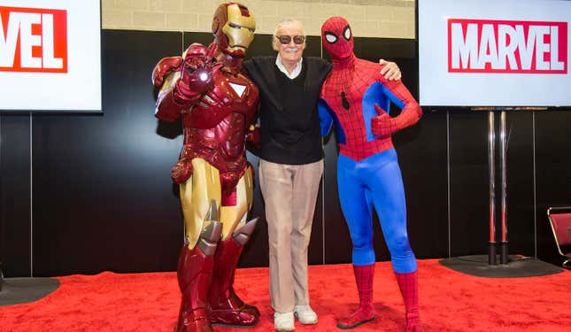 Imagen para el artículo titulado La hija de Stan Lee arremete contra Disney y Marvel en medio de la batalla con Sony por Spider-Man