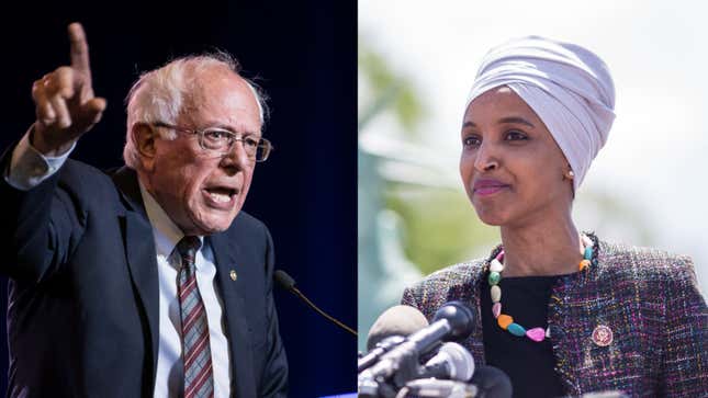 Image for article titled Bernie Sanders and Ilhan Omar Are Teaming Up to Cancel All $1.6 Trillion of Existing Student Debt