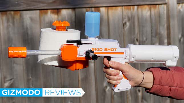 Image for article titled The Super Soaker For Spitballs Is the Perfect Toy For Grownups Who Refuse to Grow Up