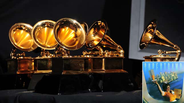 Image for article titled Recording Academy Reminds Nominees You Can Crank Little Arm On Statue To Hear Supertramp’s ‘Breakfast In America’