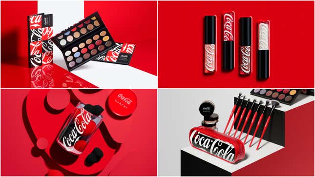Image for article titled Forget smokey eyes, Coca-Cola wants to give you fizzy eyes
