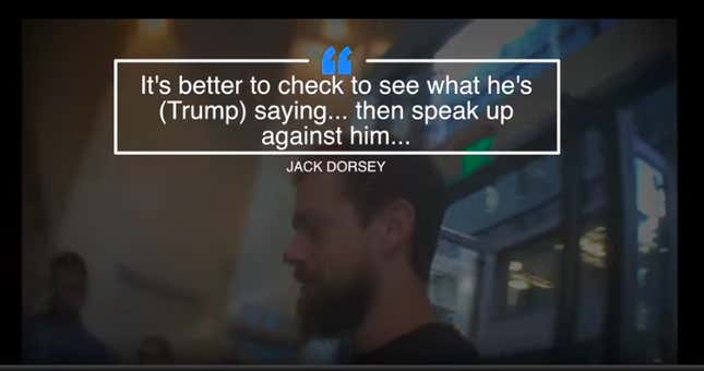 Project Veritas read in a Wall Street Journal article that Dorsey starts his day at Blue Bottle Coffee