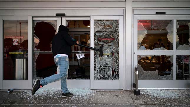 Image for article titled Protestors Criticized For Looting Businesses Without Forming Private Equity Firm First
