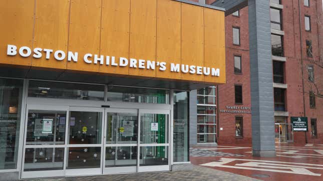 The Boston Children's Museum and The Stonewall Kitchen's new storefront, right