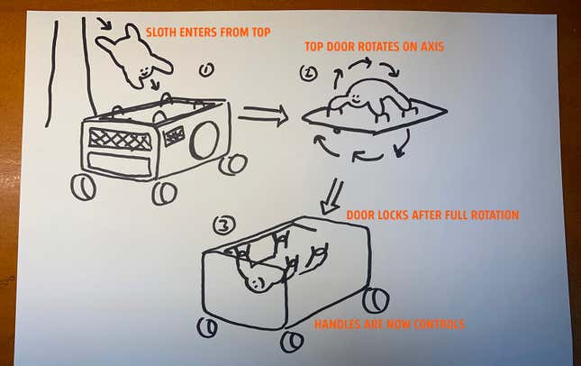 Image for article titled I Designed a Car for Sloths and You’ll Agree It’s Brilliant