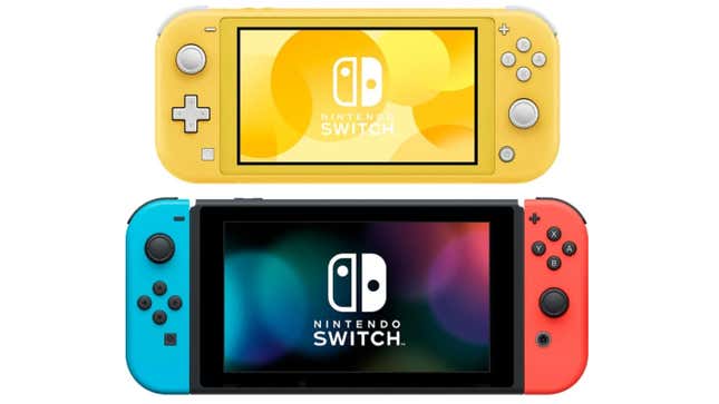 Image for article titled Nintendo&#39;s Smaller, Cheaper Switch Lite Is Here