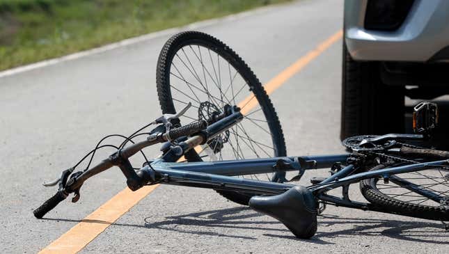 Image for article titled Study: 90% Of Bike Accidents Preventable By Buying Car Like A Normal Person