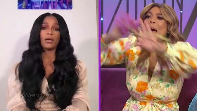 Image for article titled Joseline Hernandez Demands Her Flowers; Wendy Williams Throws Them at Her