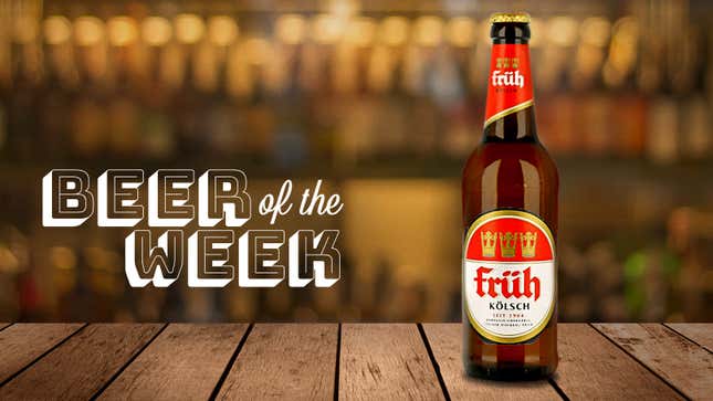 Image for article titled Beer Of The Week: Hot days call for Früh kölsch by the liter