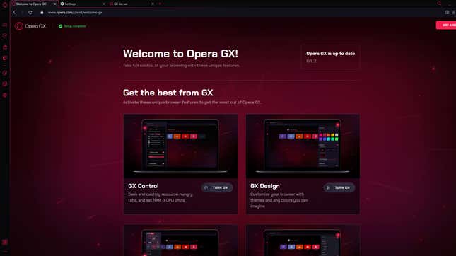 Image for article titled Is the Opera GX Browser Just for Gamers?