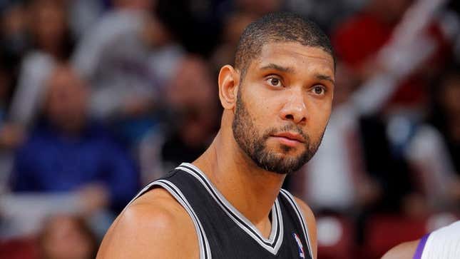 Image for article titled Tim Duncan Urges All-Stars To Use Inside Voice During Game