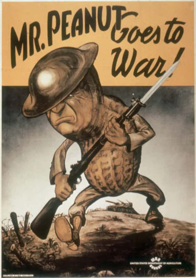 Image for article titled Would U: Let Mr. Peanut Nut?