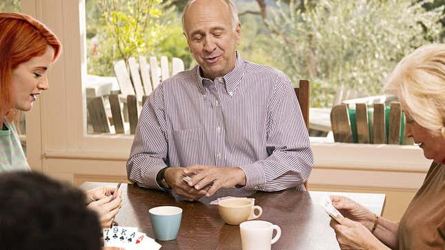 Image for article titled Relationship At Point Where Woman Has To Learn Boyfriend’s Family’s Weird Card Games
