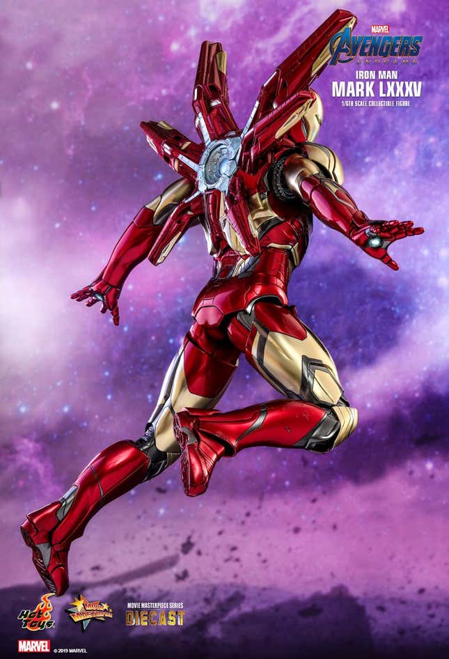Imagen para el artículo titulado Se filtra en detalle el diseño de la nueva armadura de Iron Man para Avengers: Endgame