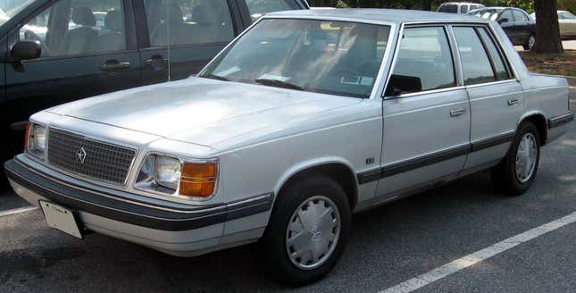 1986-1989 Plymouth Reliant