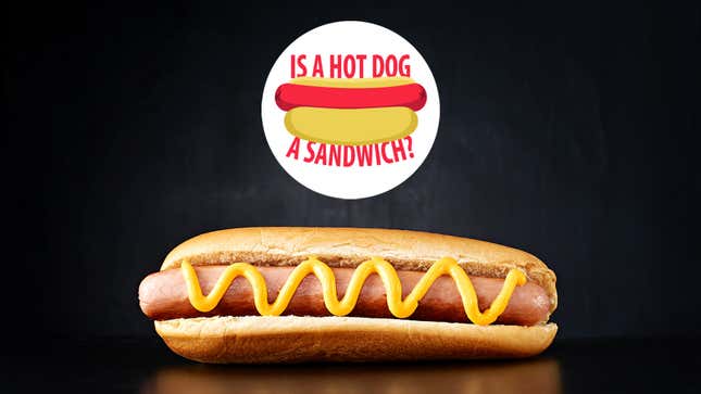 Image for article titled So is a hot dog a sandwich? The results so far