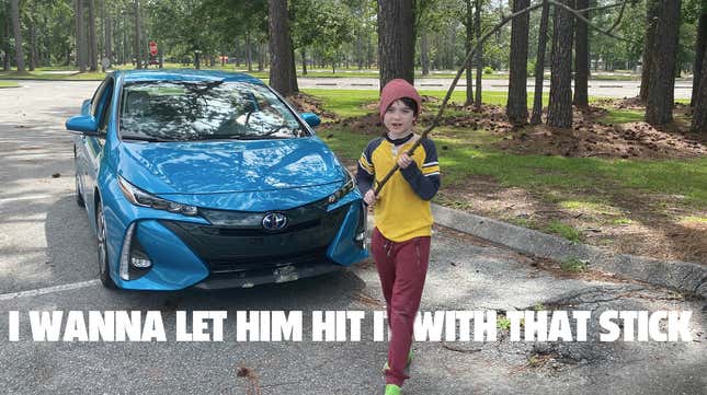 Image for article titled The 2021 Prius Prime Is The Driving Equivalent Of Some Kid Kicking Your Seat At The Movies