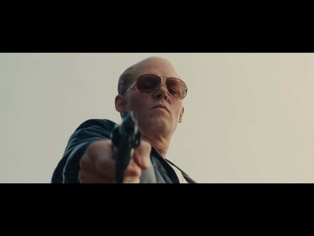 Johnny Depp chills as mobster Whitey Bulger in the trailer for <i>Black Mass</i>