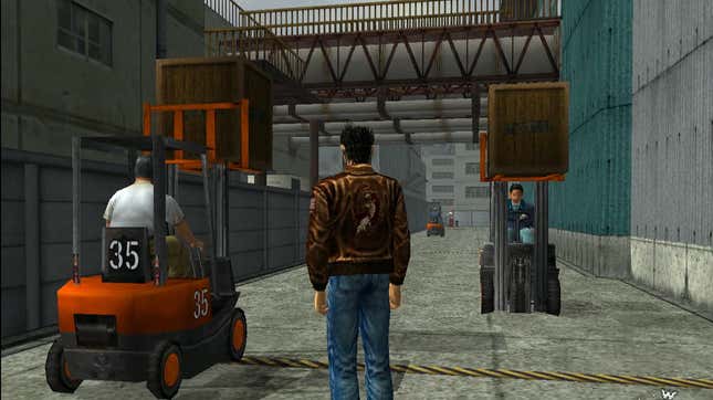Image for article titled Shenmue&#39;s Much-Hated Forklifts Feel Revolutionary Today