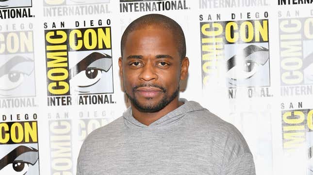 Dule Hill at the “Psych” Press Line during Comic-Con International 2017 at Hilton Bayfront on July 21, 2017 in San Diego, California.