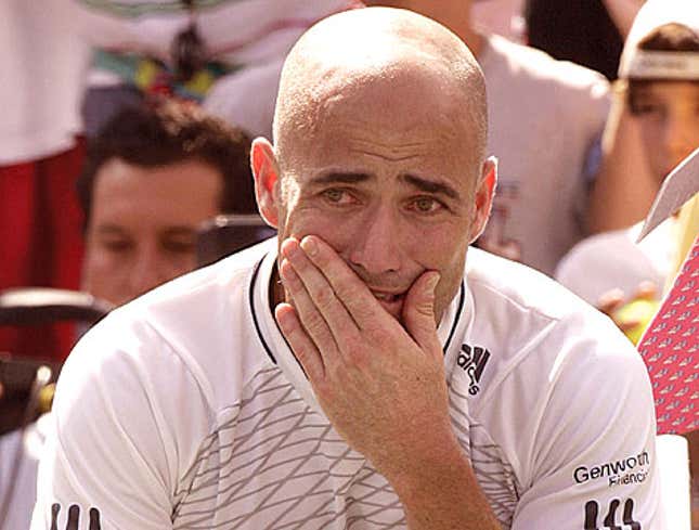 Image for article titled Andre Agassi: &#39;I Can No Longer Walk&#39;