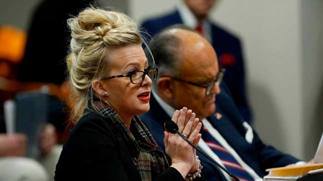 Image for article titled And the Hits Keep Coming From Rudy Giuliani's Star Witness