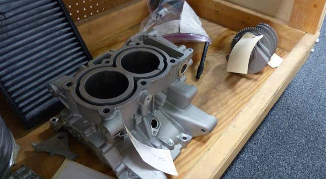 The little two-cylinder.