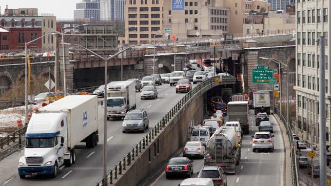 New York City Might Try Fewer Lanes On One Of Its Busiest Highways