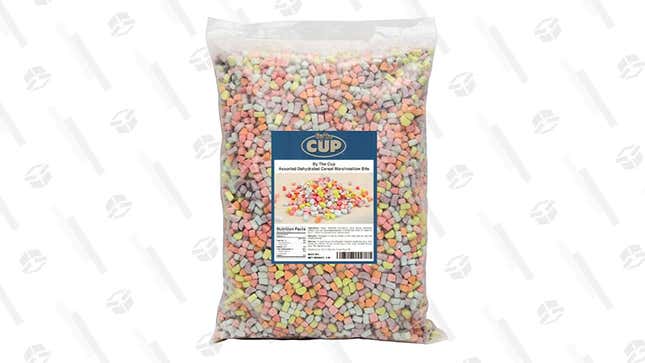 Assorted Dehydrated Cereal Marshmallows, 3-Pound Pack | $18 | Amazon