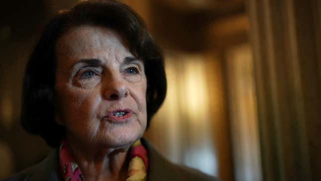 Image for article titled Senator Dianne Feinstein Is Talking to the FBI About That Suspicious Stock Dump