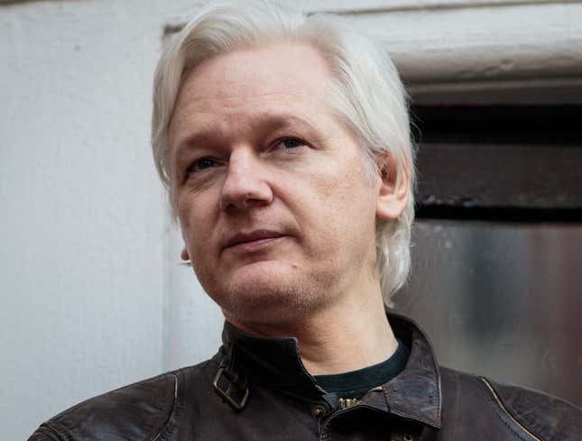 Image for article titled Experts Warn Prosecuting Assange Creates Slippery Slope To Where We Already Are