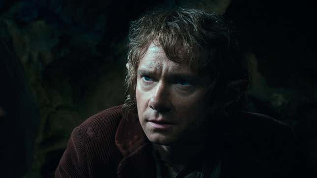 Martin Freeman as Bilbo. 