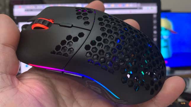 Image for article titled The Secret To The World&#39;s Lightest Gaming Mouse Is Lots Of Holes