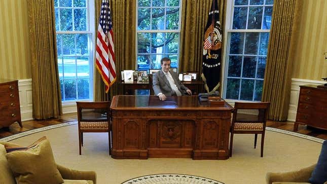 Sitting at his desk in the Oval Office, President Ted Cruz warmly remembers the fateful Obamacare speech he delivered in 2013.