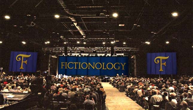 A recent Fictionology rally in Clearwater, FL.