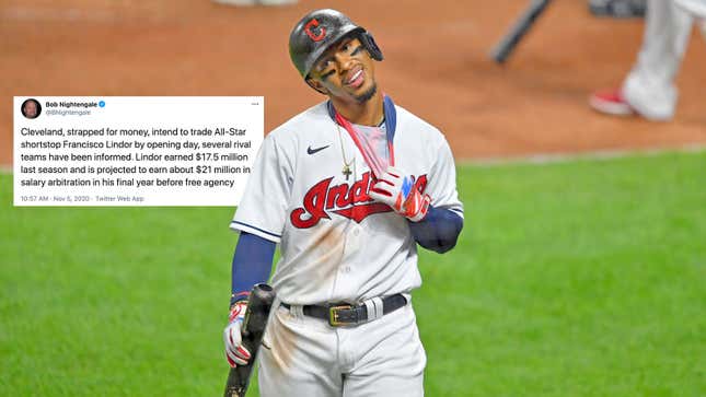 Francisco Lindor, Cleveland Indians agree to $17.5 million salary to avoid  arbitration