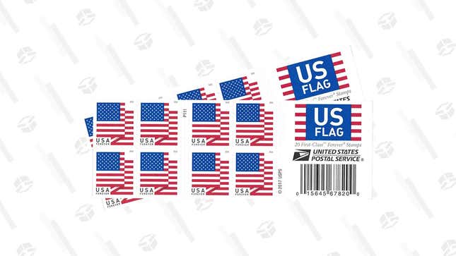 USPS US Flag 2018 Forever Stamps (Book of 40) | $22 | Amazon | Clip the 10% off coupon
