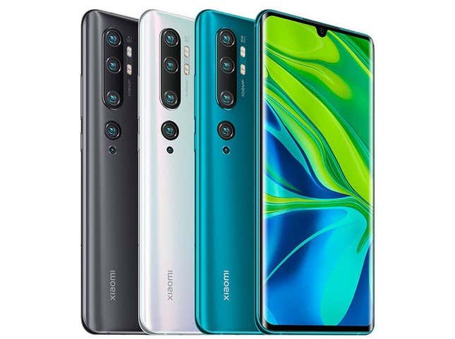 Imagen para el artículo titulado El Xiaomi Mi CC9 Pro ya está aquí y tiene cámara de 108 MP (sí, has leído bien)
