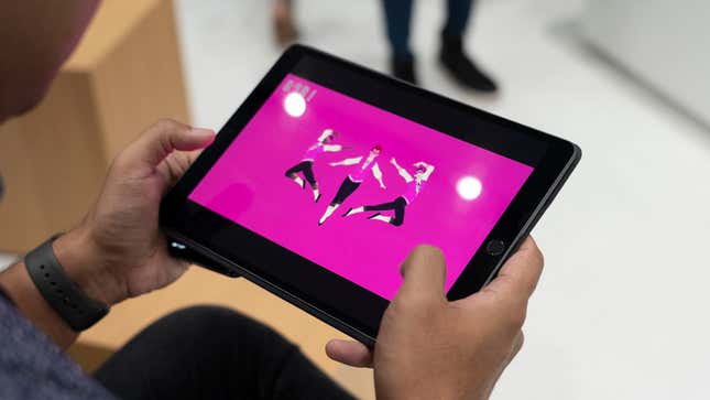 Playing on an iPad can feel cramped depending on the size of the iPad and your hands.