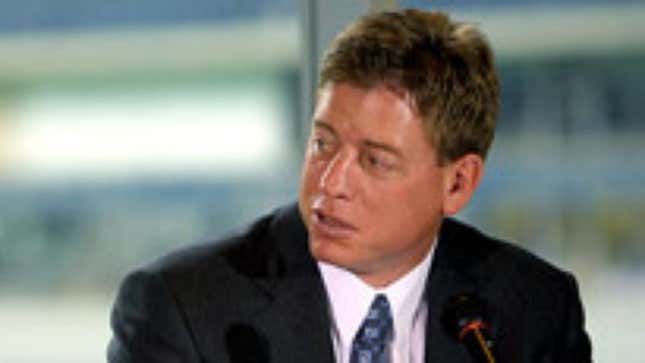 Image for article titled Troy Aikman Promises Fair, Unbiased Commentary On Cowboys' Run To Super Bowl Championship