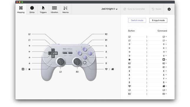 8BitDo’s Ultimate Software is currently only available for Windows and macOS, there’s no mobile app, which is kind of disappointing.