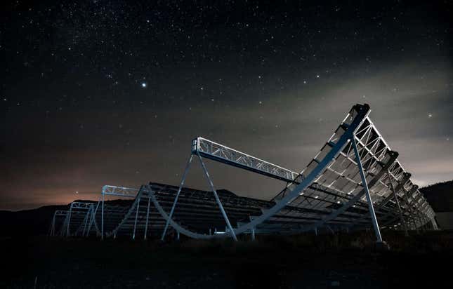 El telescopio CHIME.