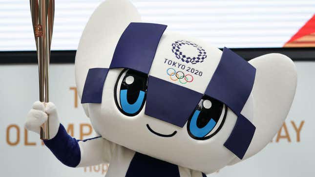 Miraitowa, the Tokyo 2020 Olympic mascot