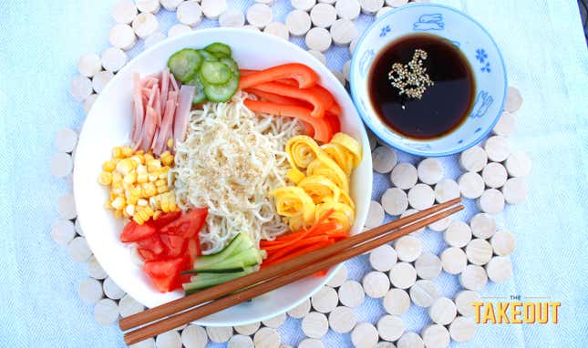 Image for article titled Say hiya to Hiyashi Chuka, the Japanese cold noodles made for summer