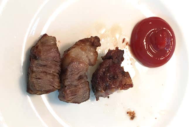 Image for article titled My mission to ruin a $250 Wagyu steak nearly destroyed my family