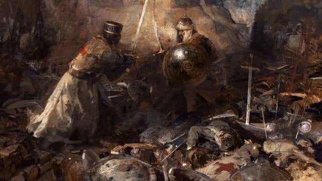 Image for article titled Crusader Kings III's Loading Screens Are Masterpieces