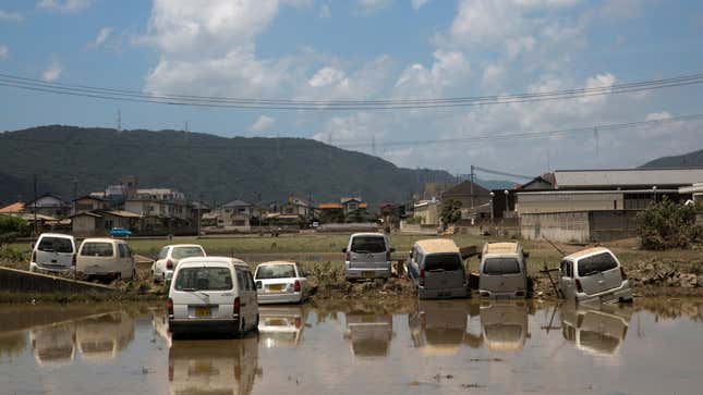 The fallout from last year’s floods in Japan.