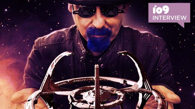 Ira Steven Behr holds the hopes of the Alpha and Gamma Quadrants in his hands.