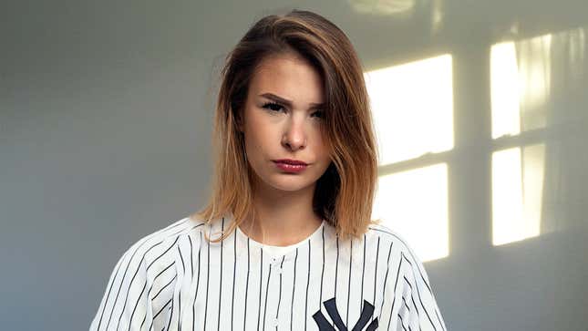 Image for article titled Female Yankee Fan Tired Of Having To Prove She Genuine Asshole